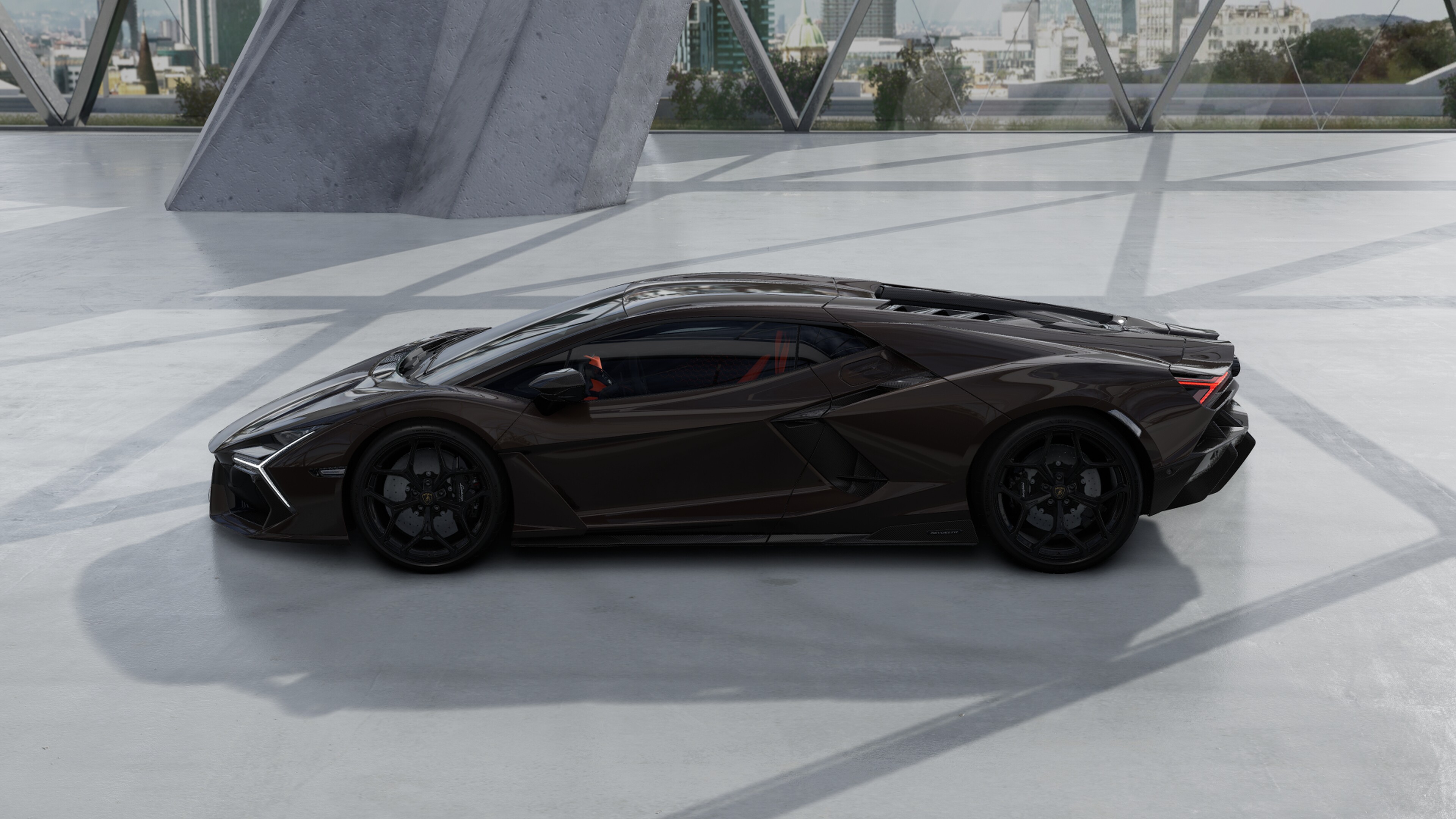 Lamborghini Revuelto — Side Profile