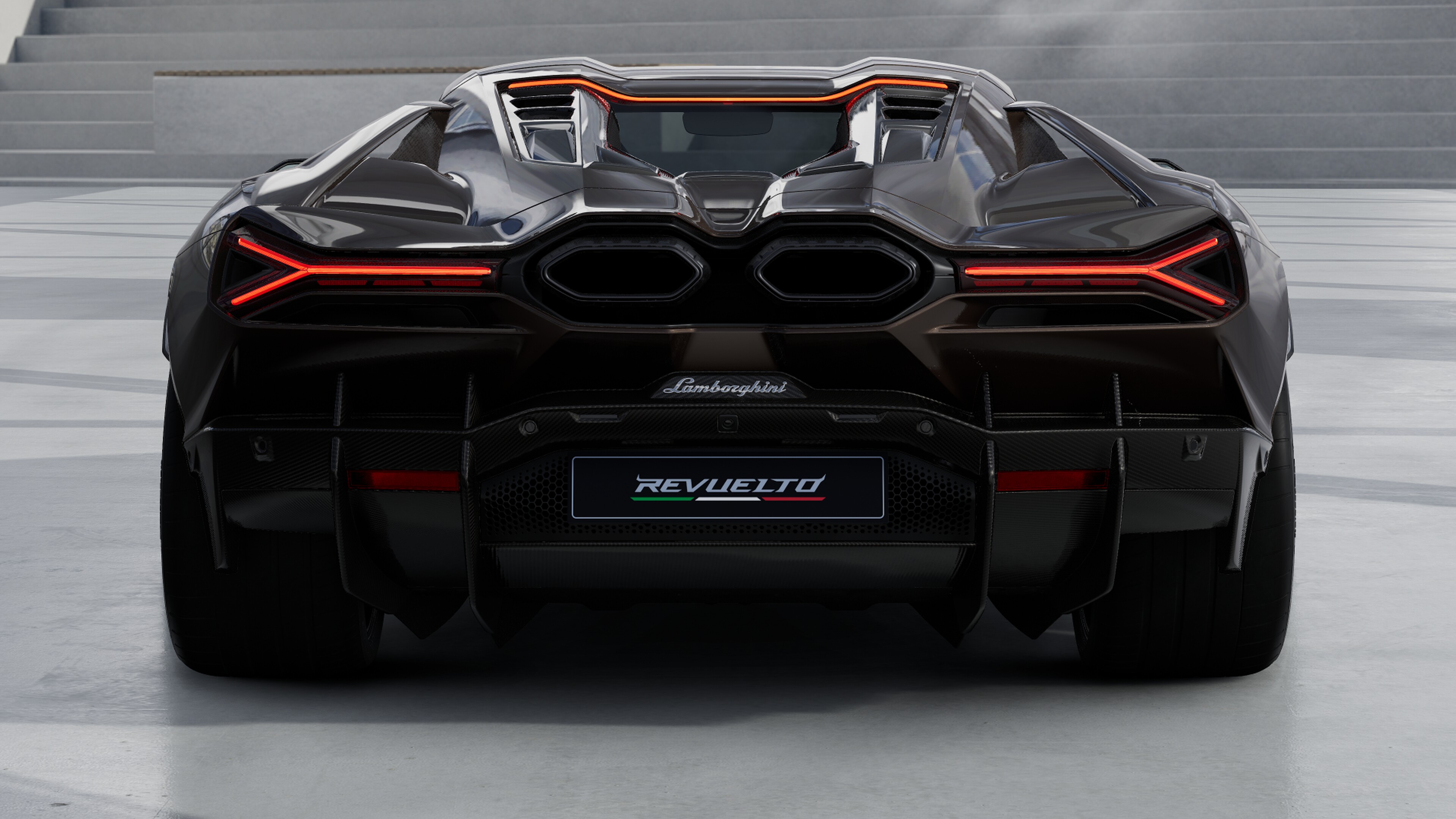 Lamborghini Revuelto — Rear