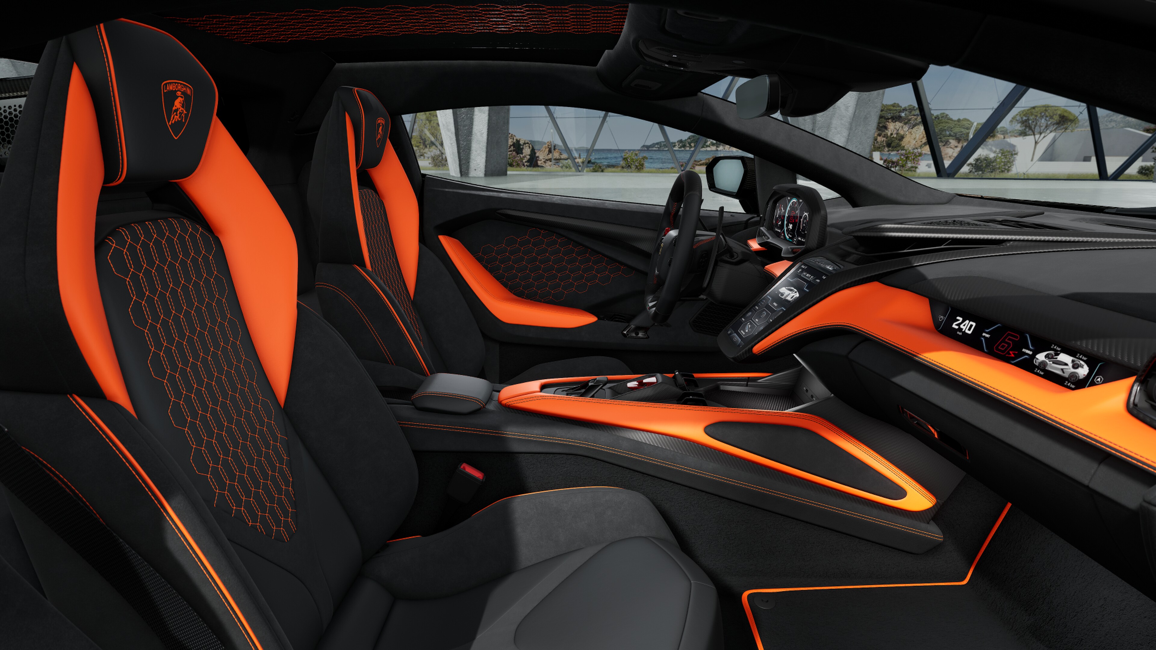 Lamborghini Revuelto — Interior Cabin