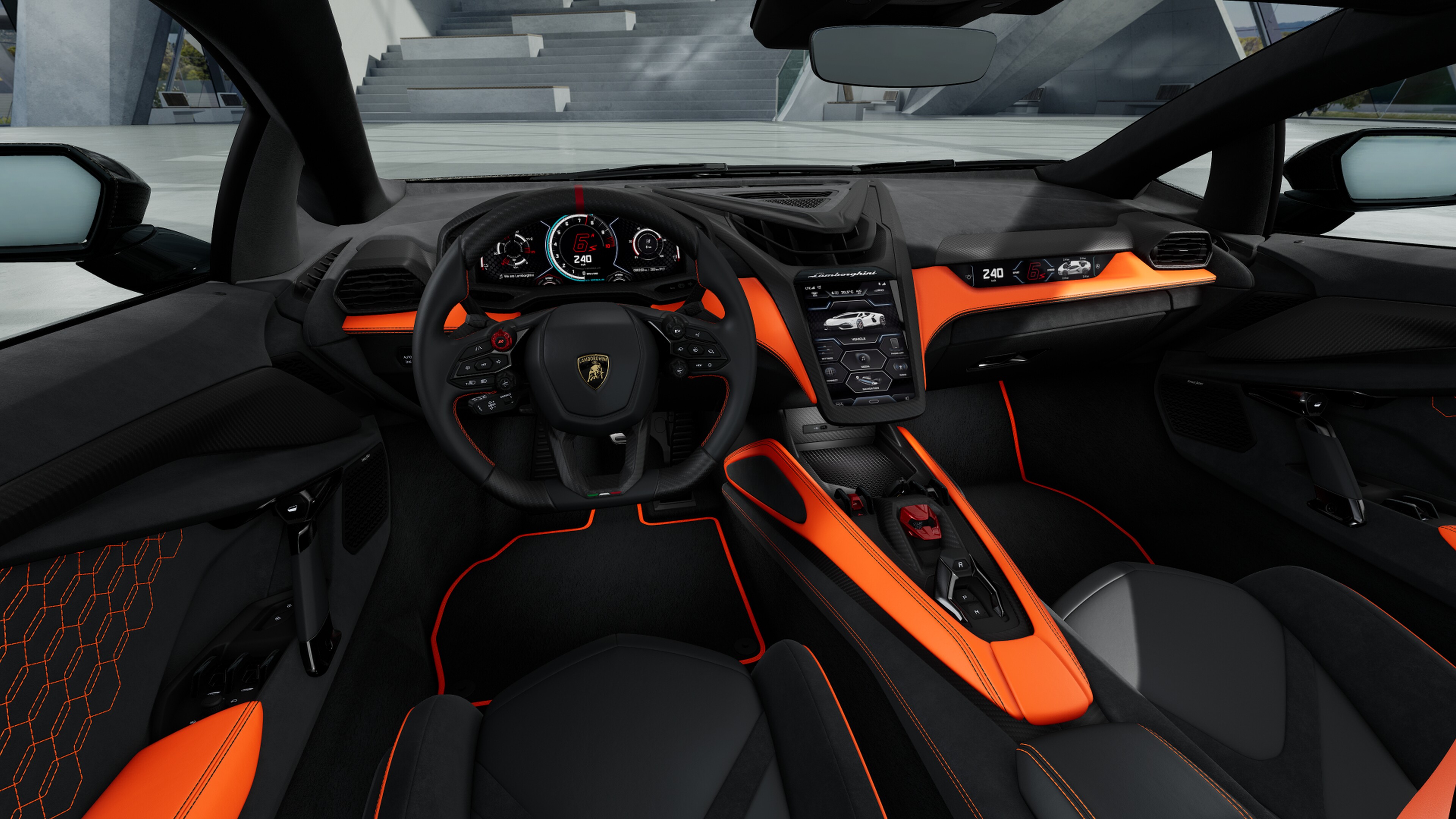 Lamborghini Revuelto — Dashboard